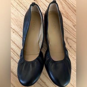 J. Crew Black Flats - Size 9